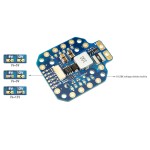 Matek Pdb-hex 12s Supports 6~60v Input 5a Regulator With 5v/9v/12v Outputs High Current for Racing